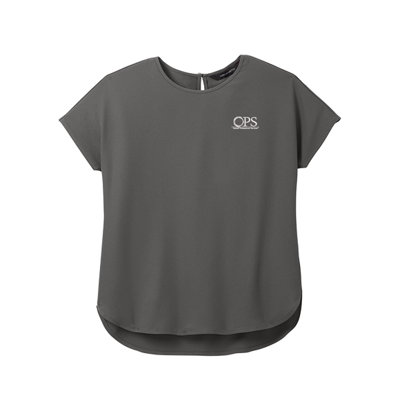 Mercer+Mettle Women's Stretch Crepe Crew (BRONZE)