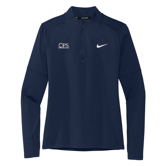 Nike Ladies Dri-FIT Element 1/2-Zip Top (COBALT)